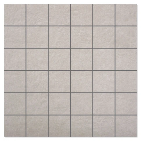 Mosaik Klinker Norwich Grå Matt 30x30 (5x5) cm